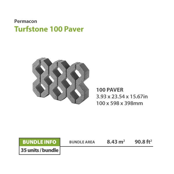 Permacon Turfstone Concrete Paver